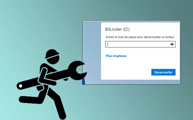 bitlocker fixe pas de demande de mot de passe