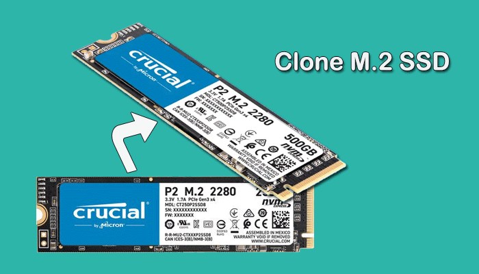 Comment cloner un SSD M.2 vers un SSD M.2 plus grand sous Windows