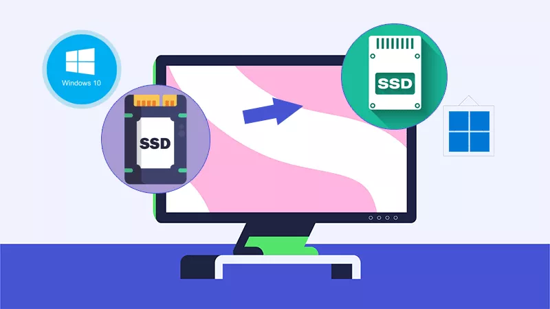 cloner un ssd vers des fenêtres ssd plus grandes
