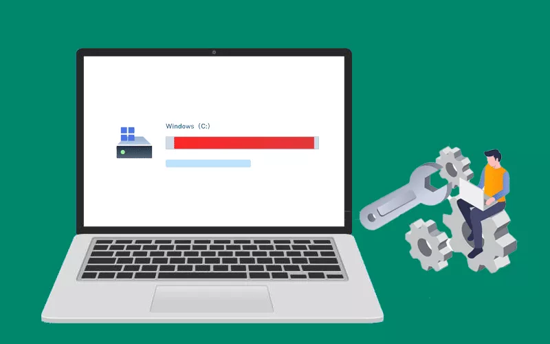résolu ordinateur manquant d'espace disque