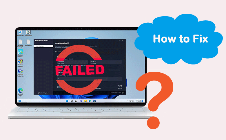 Résolu échec du clonage de la migration des données Samsung