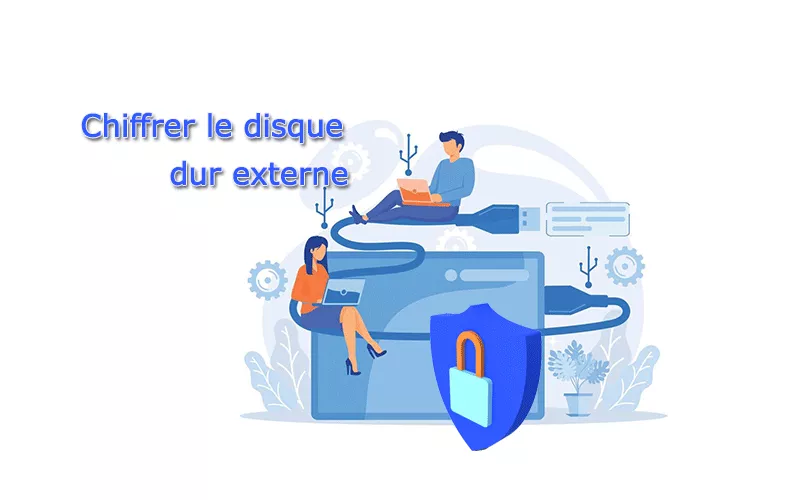 chiffrer le disque dur externe