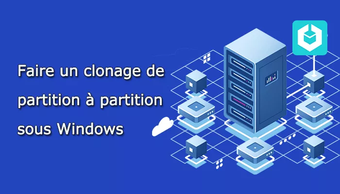 faire un clonage de partition a partition sous windows