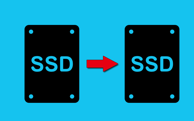 transférer des données d'un ssd à un autre