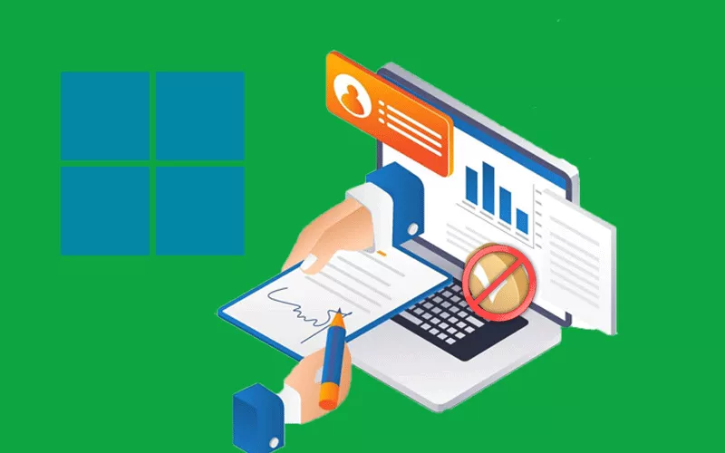 désactiver l'application de la signature du pilote sous windows-11