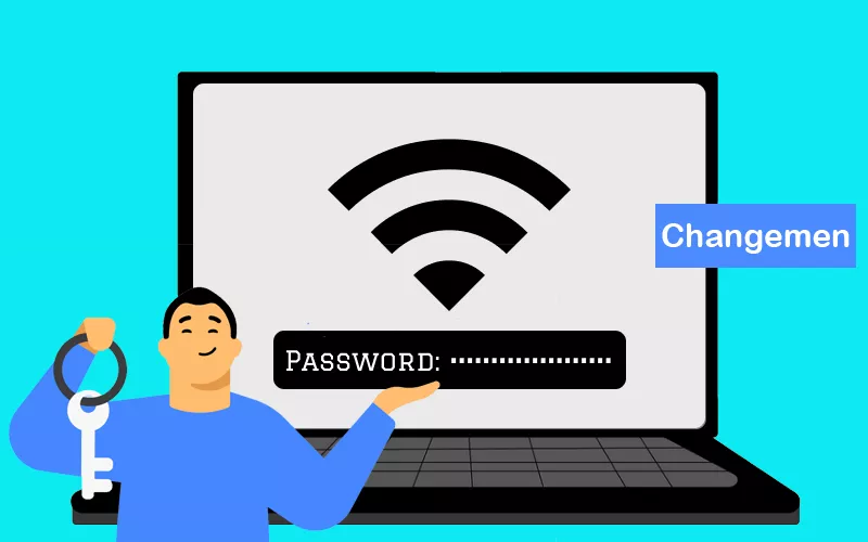 changer le mot de passe wifi sur un ordinateur portable