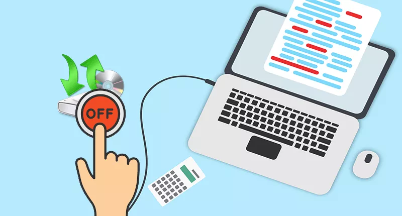 désactiver la sauvegarde de windows