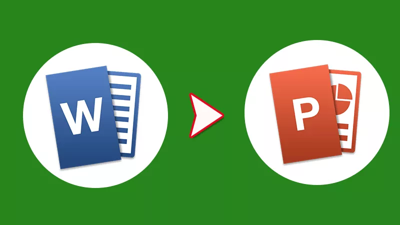 convertir un document word en présentation powerpoint
