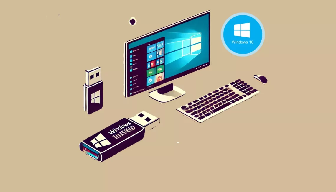 comment démarrer windows 10 à partir d'une clé usb