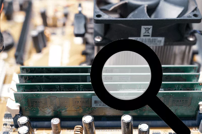 vérifier l'emplacement du bélier