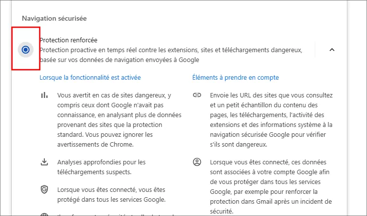 choisir protection renforcée