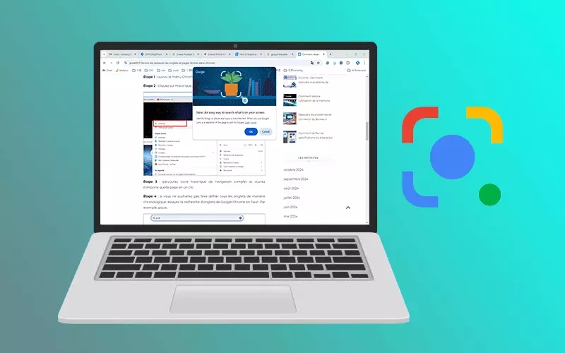 comment activer et utiliser google len on chrome