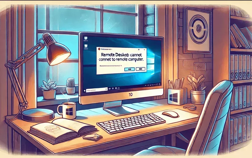 erreur de connexion au bureau à distance fixe