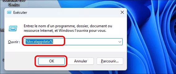 ouvrir le navigateur windows via l'exécution