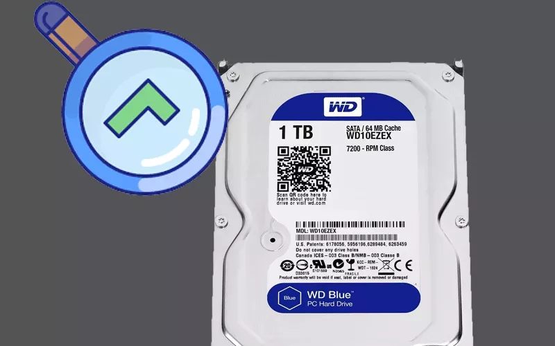 vérifier les spécifications du disque dur