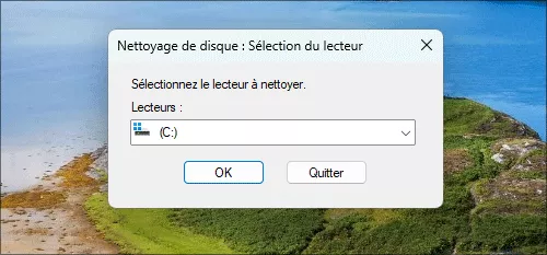 sélectionner un lecteur