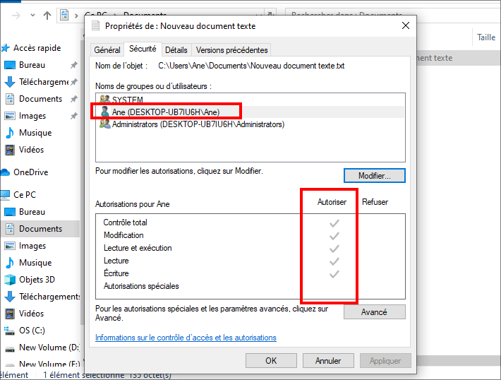 avoir le contrôle total